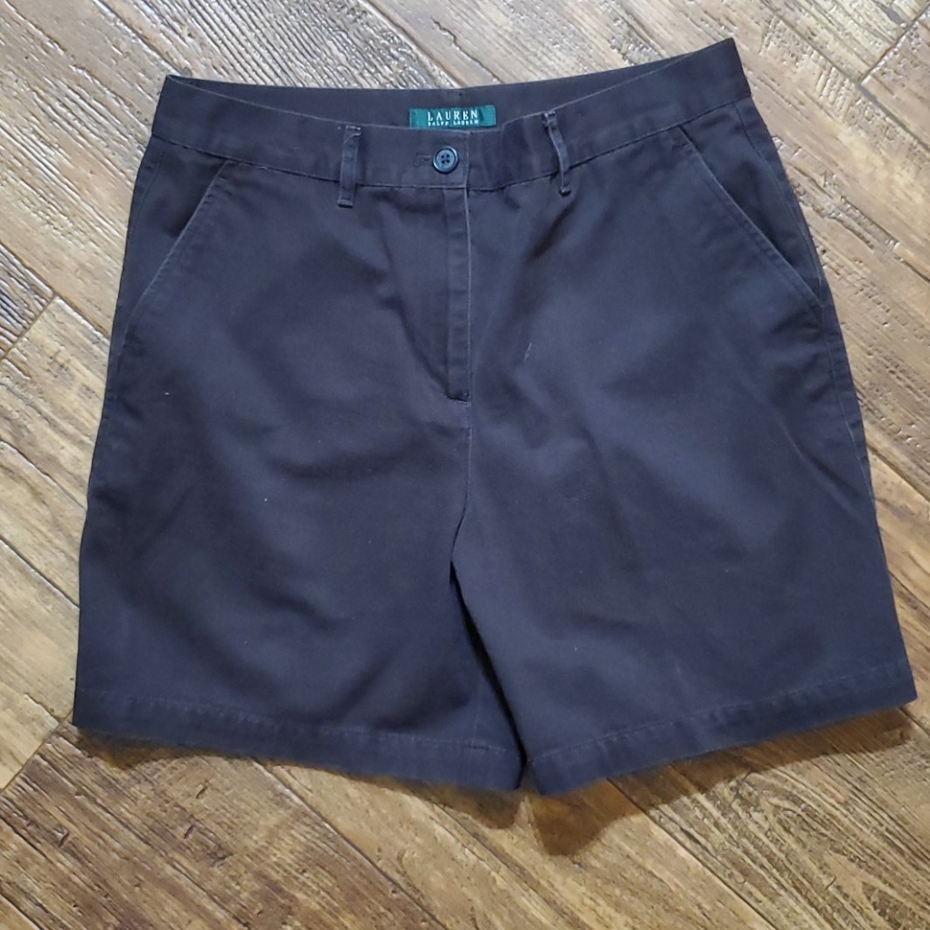 Lauren Ralph Lauren Dark Brown Shorts Siz 8